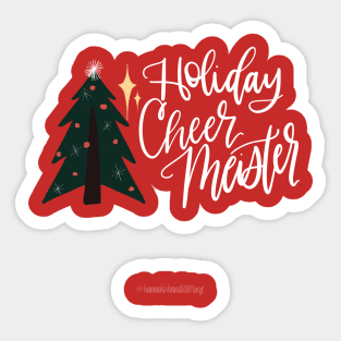 Holiday Cheer Meister Sticker